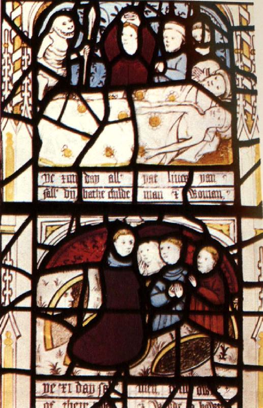 unknow artist Prykke of Conscience window